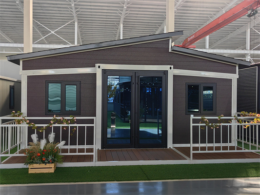 บ้านคอนเทนเนอร์ขยายขนาดเล็ก 40FT Prefabricated
