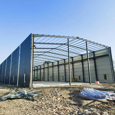 อาคารโครงสร้างเหล็ก Prefab Q235 / Q355