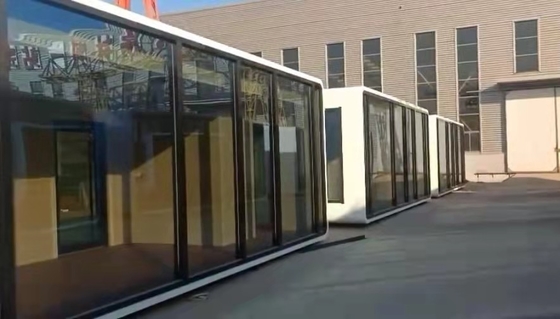 แผงแซนวิช 20FT Prefab Modular Office บ้านตู้คอนเทนเนอร์สำเร็จรูป