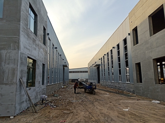 ODM การก่อสร้างโครงสร้างเหล็กโลหะที่ถอดออกได้ รีไซเคิลได้