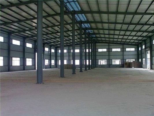 อาคารคลังสินค้า Prefab ที่แข็งแรง โครงสร้างหลัก C Beam H Beam สําหรับอุตสาหกรรม