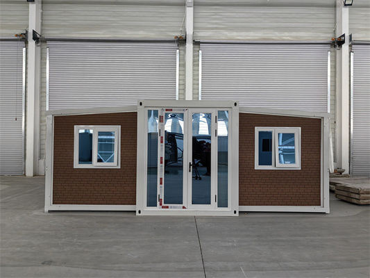 บ้านคอนเทนเนอร์ขยายขนาดเล็ก 40FT Prefabricated