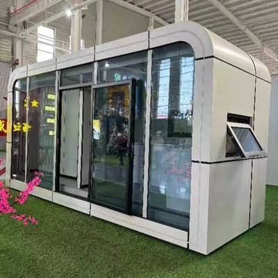 อาคารโครงสร้างเหล็กเคลื่อนย้ายแบบเตรียมพร้อม Apple Cabin Tiny House