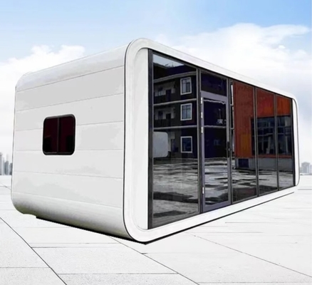 โมเดิร์น ดีไซน์ กลางแจ้ง Apple Cabin House 20FT 40FT บ้านเล็ก Prefab