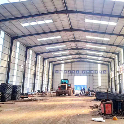 อุตสาหกรรม โลหะ Prefabricated โกดัง Prefab / อาคารเหล็ก