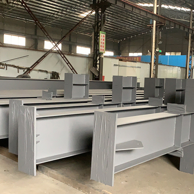 โครงสร้างหลังคาโลหะ Prefab โครงสร้างโลหะหนัก โครงสร้างโครงสร้างโกดัง