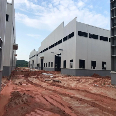 โครงสร้างสแตนเลส Prefab กับ H Beam สําหรับการก่อสร้างบ้านยั่งยืน