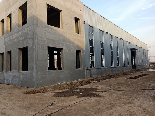 โกดังเก็บของ โครงสร้างเหล็ก โกดัง OEM Metal Building Office Space