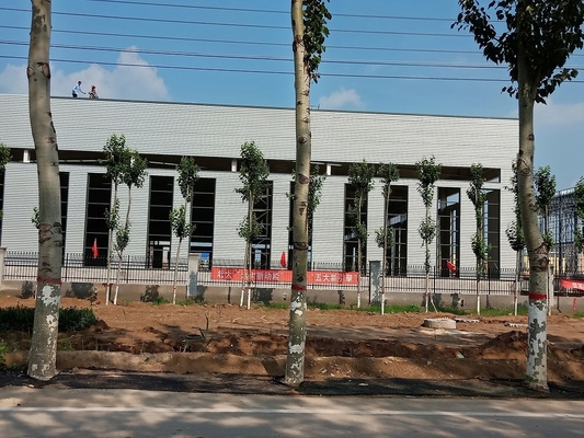 โรงงานโครงสร้างเหล็กเบา Q355 ทนลม รับน้ำหนักมาก
