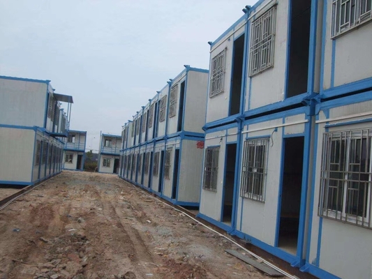 100mm THC EPS โรงพยาบาลโครงเหล็กโรงแรมปรับแต่งบ้านจิ๋วสำเร็จรูป