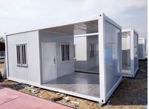 เคลื่อนย้ายได้ Prefab โฮมออฟฟิศสตูดิโอ โครงเหล็ก Prefab Metal Shop Buildings