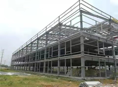 คลังสินค้าจัดเก็บโครงสร้างเหล็ก Q355