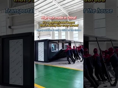 20 ฟุตสีเทาปั้นบอร์ดการขยายบ้านคอนเทนเนอร์